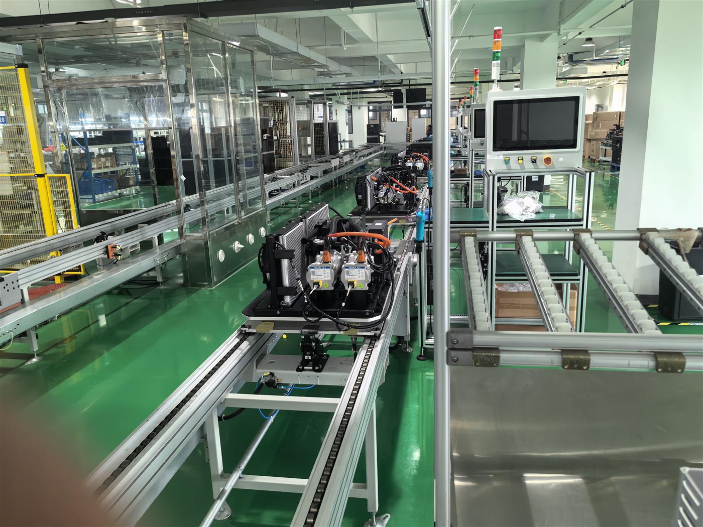 NEWBASE automated assembly production line